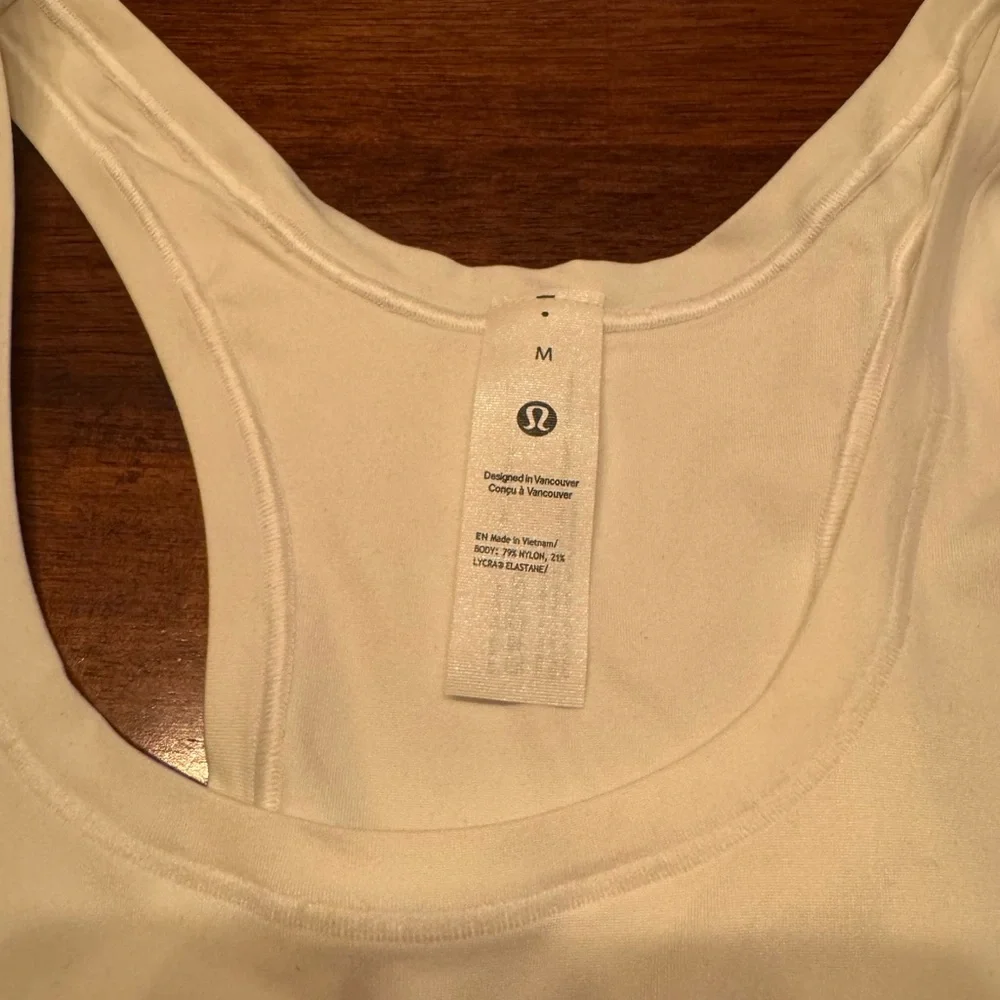 Lululemon Wundermost Ultra-Soft Nulu Scoop-Neck Cropped Tank Top - Picture 3 of 5